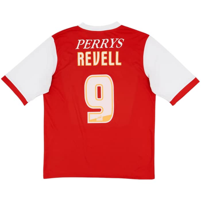 2011-12 Roterham United Home Shirt Revell #9 - 6/10 - (L)