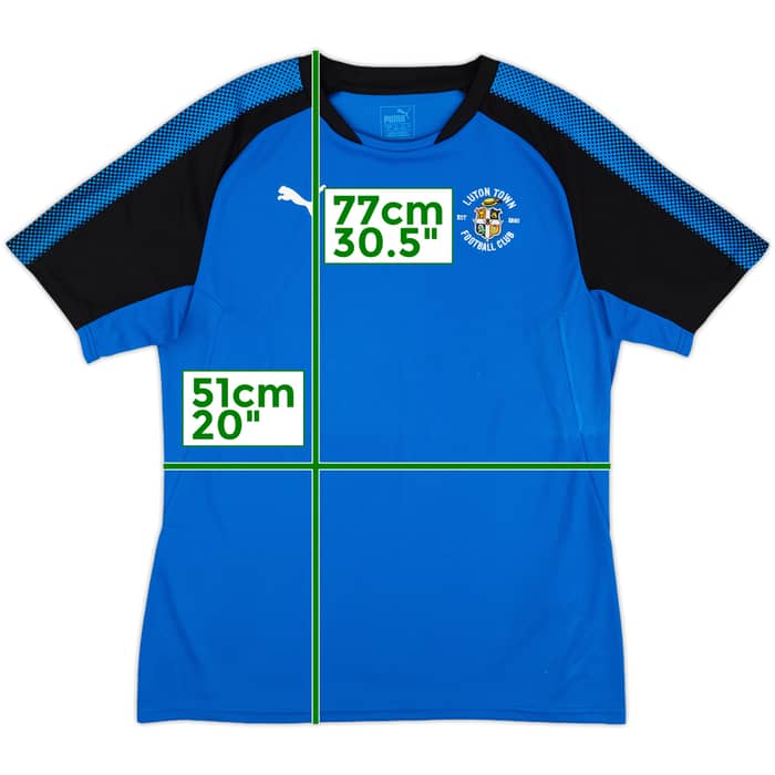 2017-18 Luton Town Puma Training Shirt - 7/10 - (L)