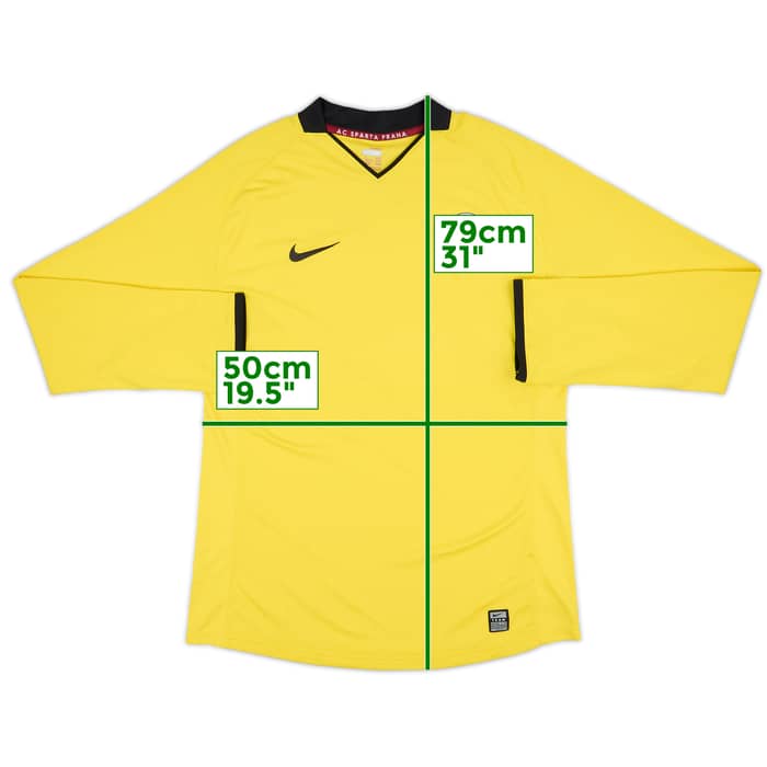 2008-09 Sparta Prague Away L/S Shirt - 8/10 - (XL)
