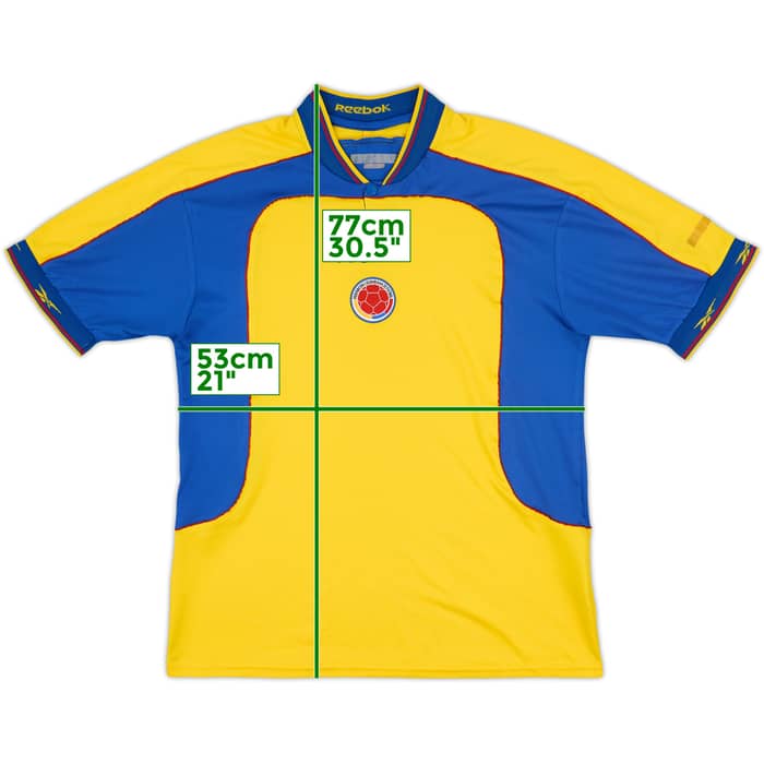 2001-03 Colombia Home Shirt - 8/10 - (L)
