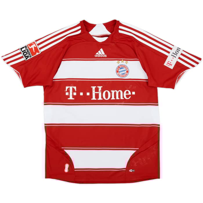 2007-08 Bayern Munich Home Shirt Jansen #23 - 4/10 - (XL.Boys)