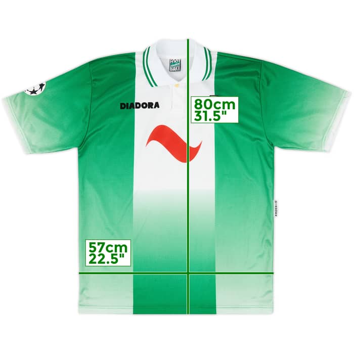 1996-98 Rapid Vienna Home Shirt - 8/10 - (XL)