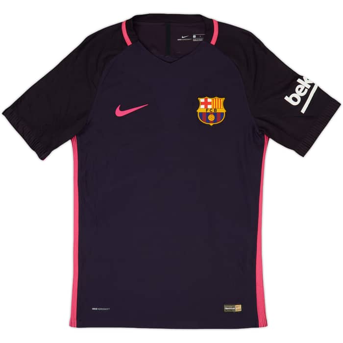 2016-17 Barcelona Authentic Away Shirt A.Iniesta #8 - 6/10 - (S)
