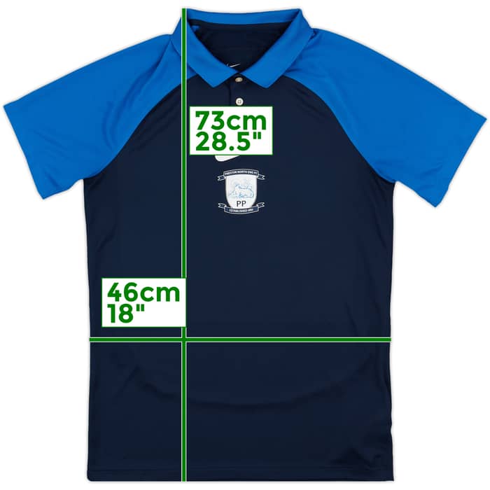2022-23 Preston North End Nike Polo Shirt - 10/10 - (M)