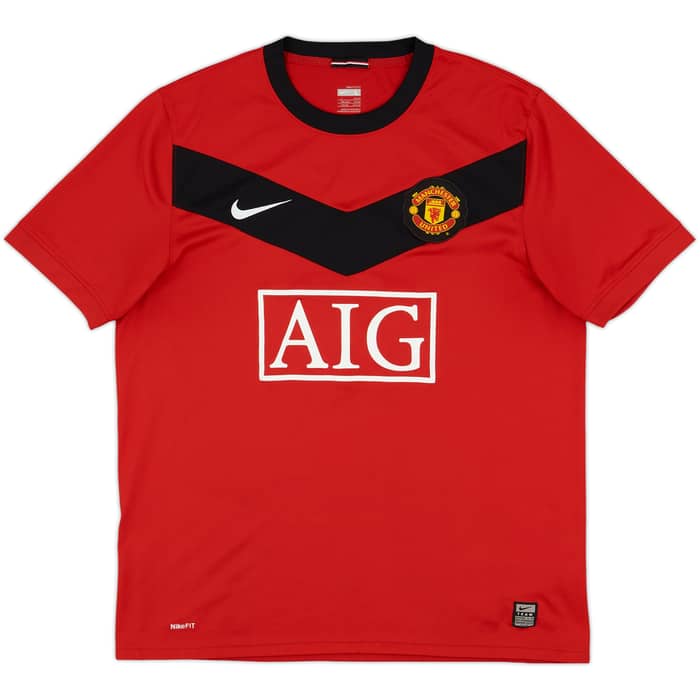 2009-10 Manchester United Home Shirt Rooney #10 - 6/10 - (L)