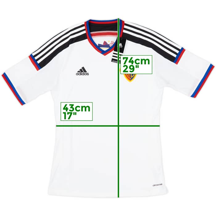 2014-15 FC Basel Player Issue Away Shirt (S)