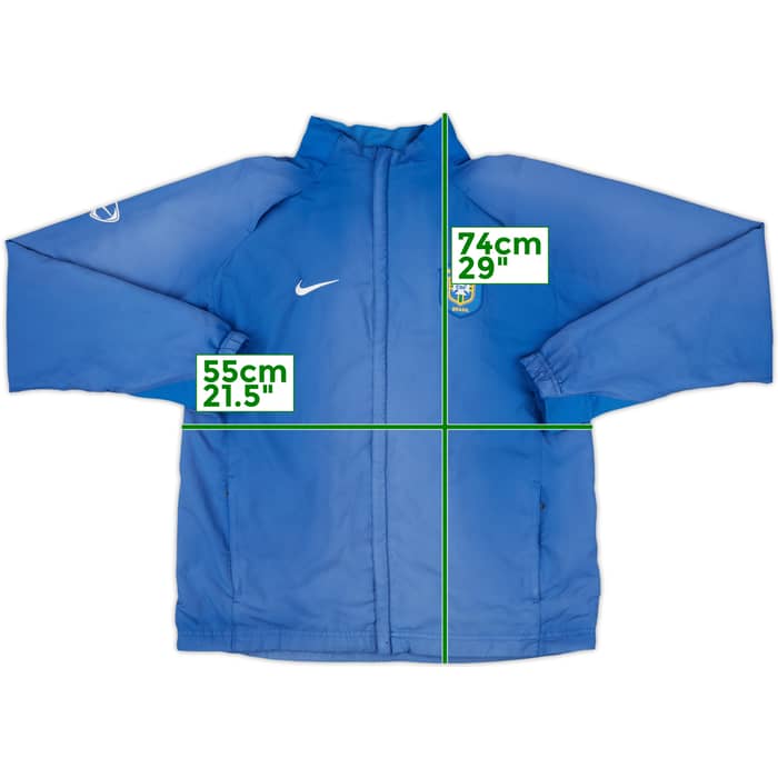 2006-07 Brazil Nike Track Jacket - 5/10 - (L)