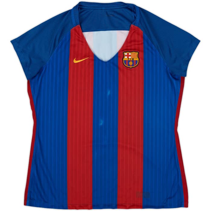 2016-17 Barcelona Home Shirt - 5/10 - (Women's XL)