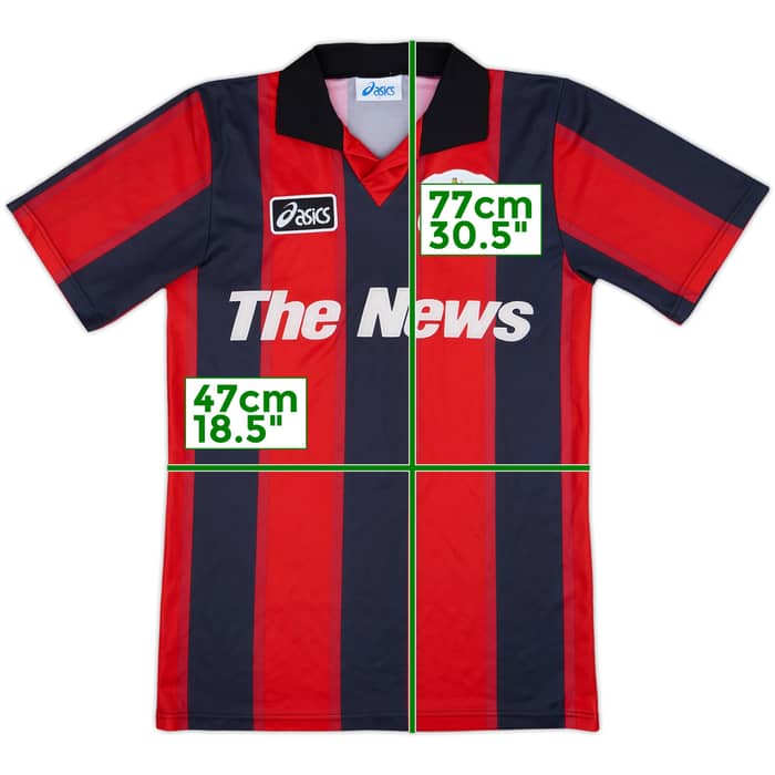 1995-97 Portsmouth Away Shirt - 8/10 - (S)