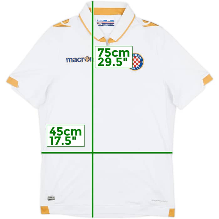 2016-17 Hajduk Split Home Shirt - 7/10 - (S)