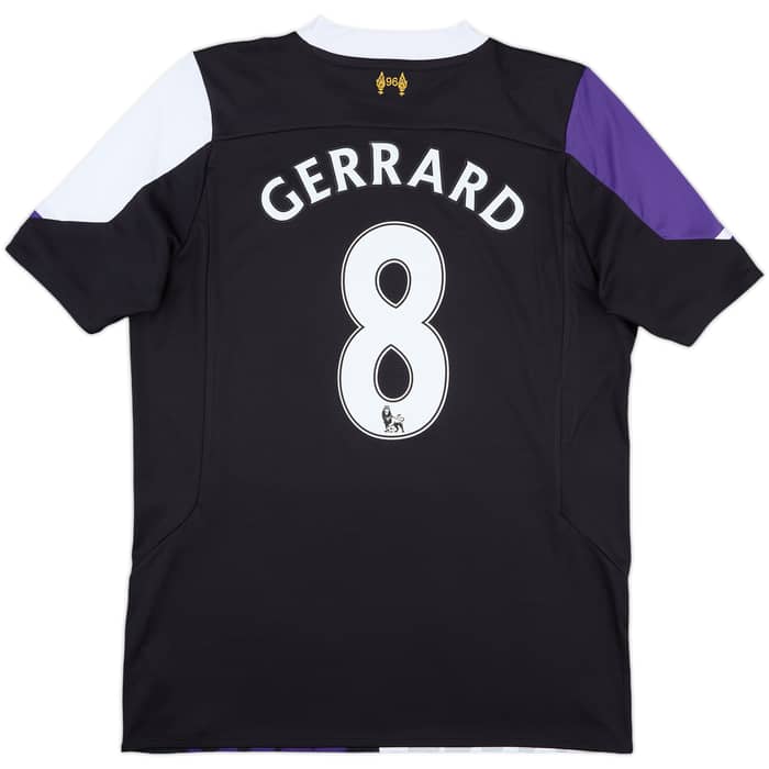 2013-14 Liverpool Third Shirt Gerrard #8 - 8/10 - (L)