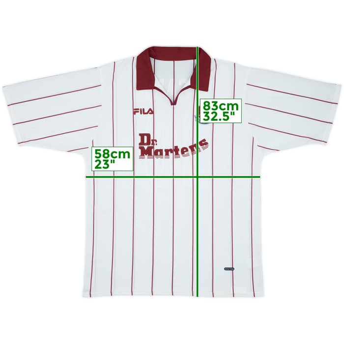 2002-03 West Ham Away Shirt Di Canio #10 - 6/10 - (L)