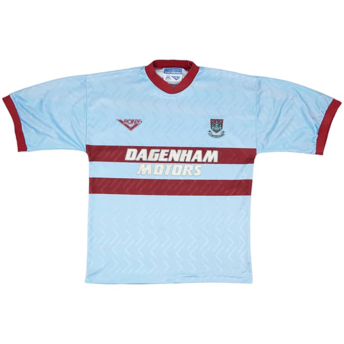 1993-95 West Ham Away Shirt - 9/10 - (M)
