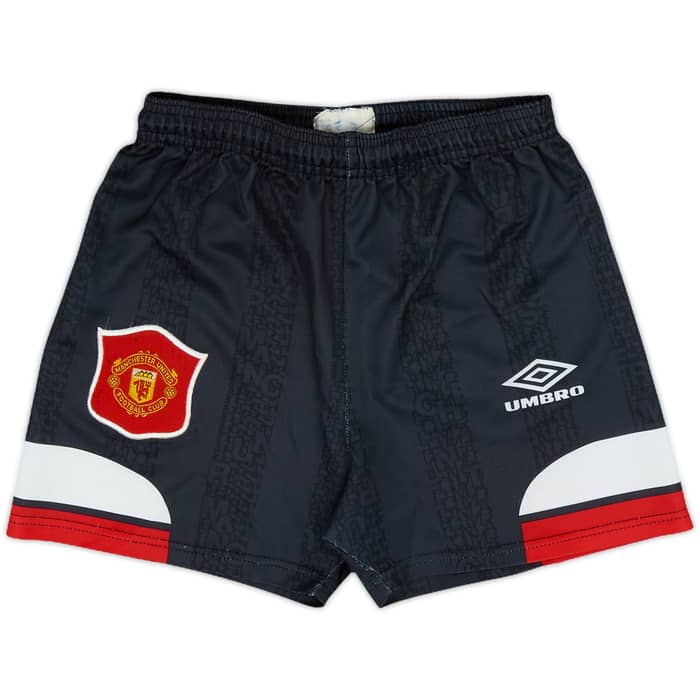 1994-96 Manchester United Home Full Kit - 8/10 - (S.Boys)