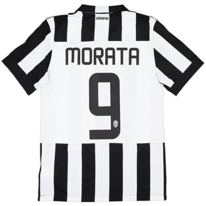2014-15 Juventus Home Shirt Morata #9 - 5/10 - (S)