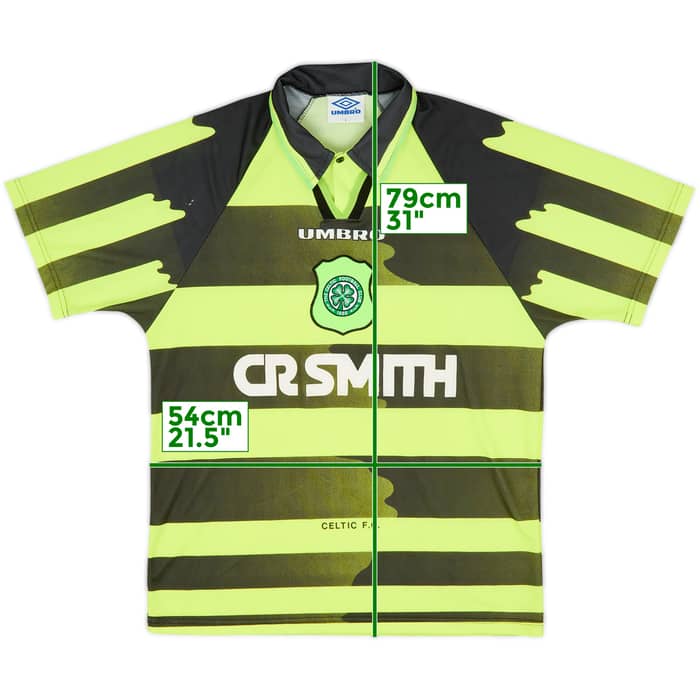 1996-97 Celtic Away Shirt - 7/10 - (L)