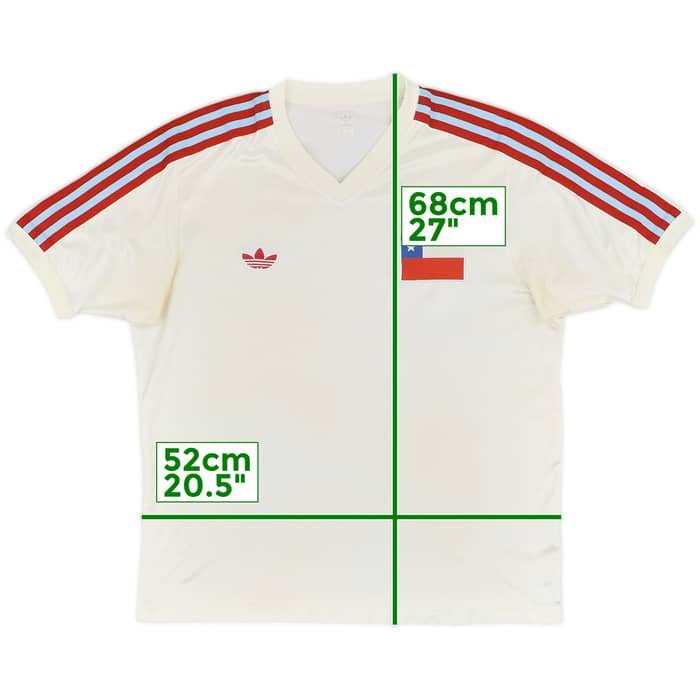 2003-04 Chile adidas Originals Away Shirt #10 - 7/10 - (M)