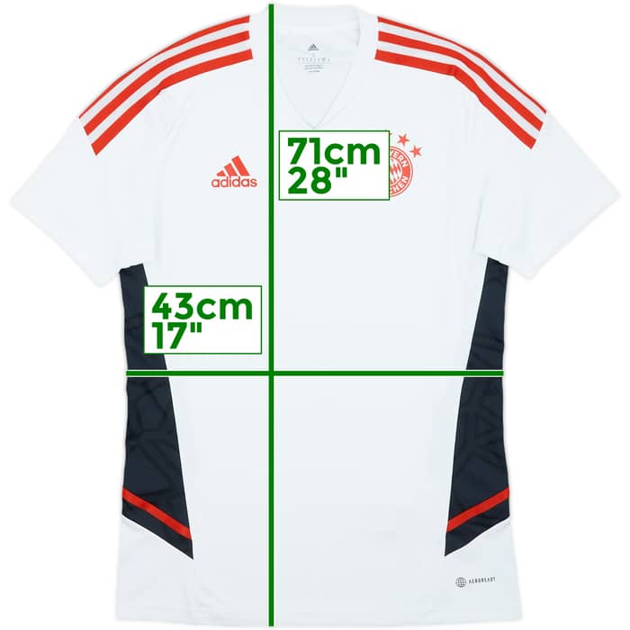 2022-23 Bayern Munich adidas Training Shirt - 7/10 - (S)