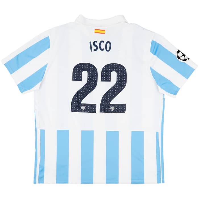 2012-13 Malaga CL Home Shirt Isco #22 - 7/10 - (XXL)