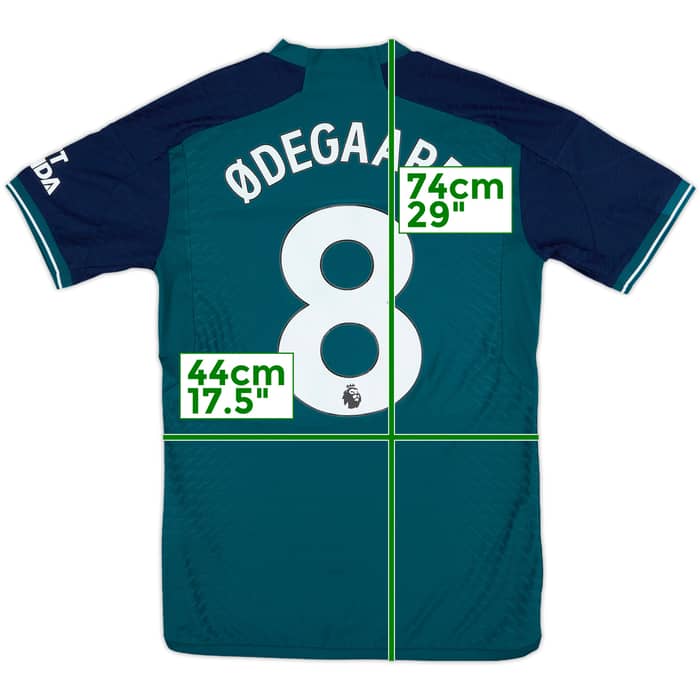 2023-24 Arsenal Authentic Third Shirt Odegaard #8 - 10/10 - (S)
