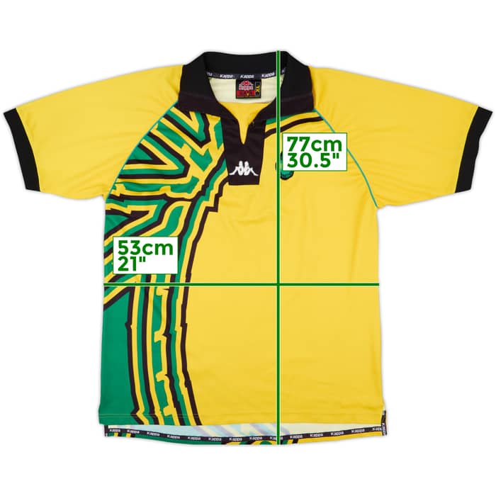 1998-00 Jamaica Home Shirt - 8/10 - (XL)