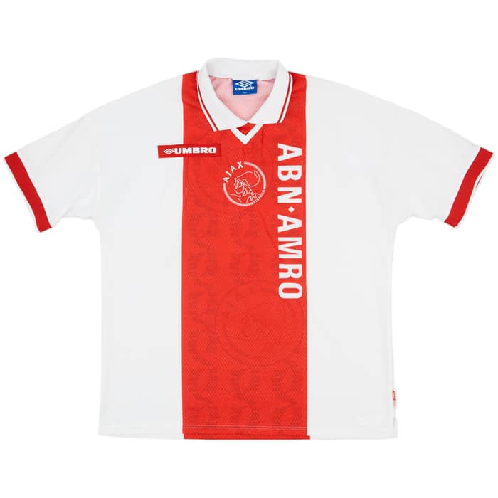 1998-99 Ajax Home Shirt F.De Boer #4 - 8/10 - (XXL)