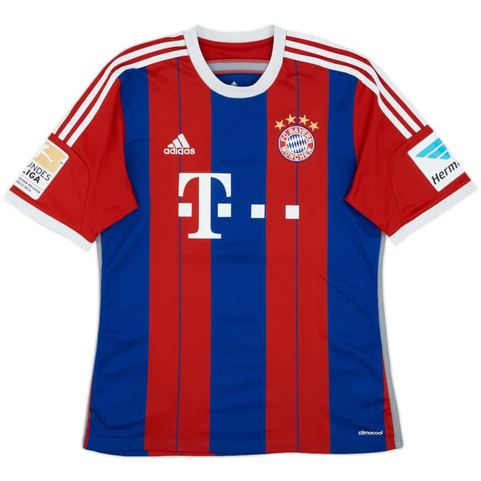 2014-15 Bayern Munich Home Shirt Muller #25 - 7/10 - (M)