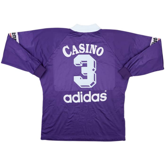 1995-96 Casino Salzburg Match Issue Home L/S Shirt #3