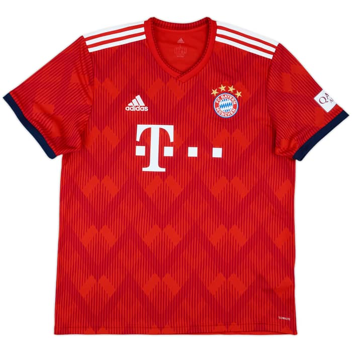 2018-19 Bayern Munich Home Shirt Ribery #7 - 10/10 - (L)