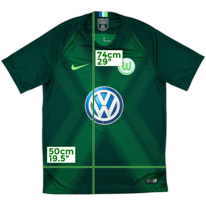 2018-19 Wolfsburg Home Shirt - 8/10 - (M)