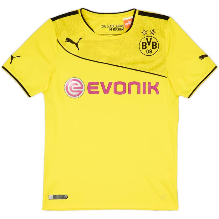 2013-14 Borussia Dortmund Winter Home Shirt - 10/10 - (S)