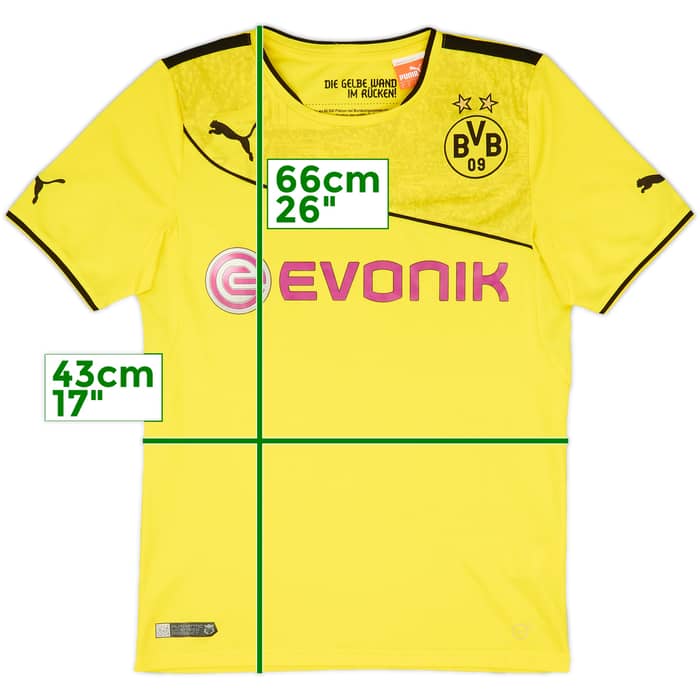 2013-14 Borussia Dortmund Winter Home Shirt - 10/10 - (S)