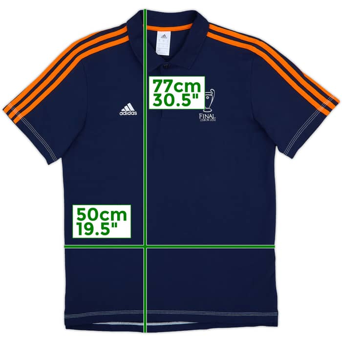 2013-14 adidas Champions League Final 'Lisbon 2014' Polo Shirt - 8/10 - (M)