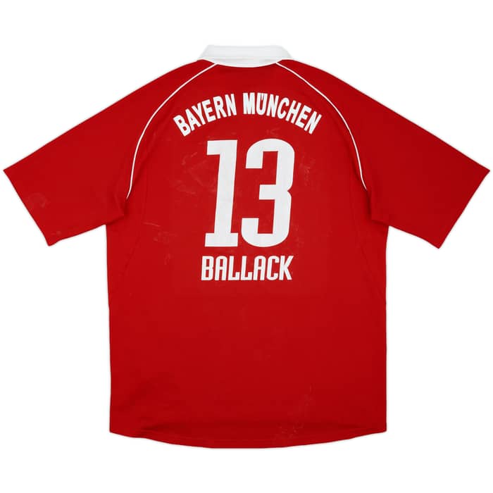 2005-06 Bayern Munich Home Shirt Ballack #13 - 5/10 - (XL)