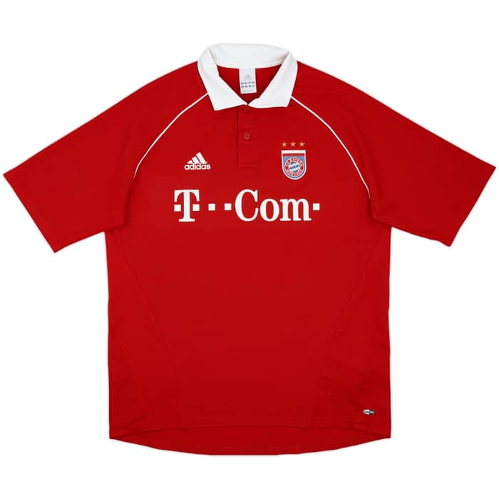 2005-06 Bayern Munich Home Shirt Ballack #13 - 5/10 - (XL)