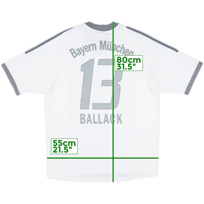 2002-03 Bayern Munich Away Shirt Ballack #13 - 8/10 - (M)