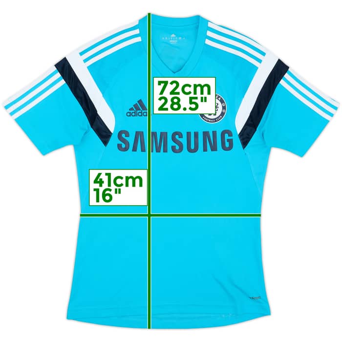 2014-15 Chelsea adizero Training Shirt - 8/10 - (S)