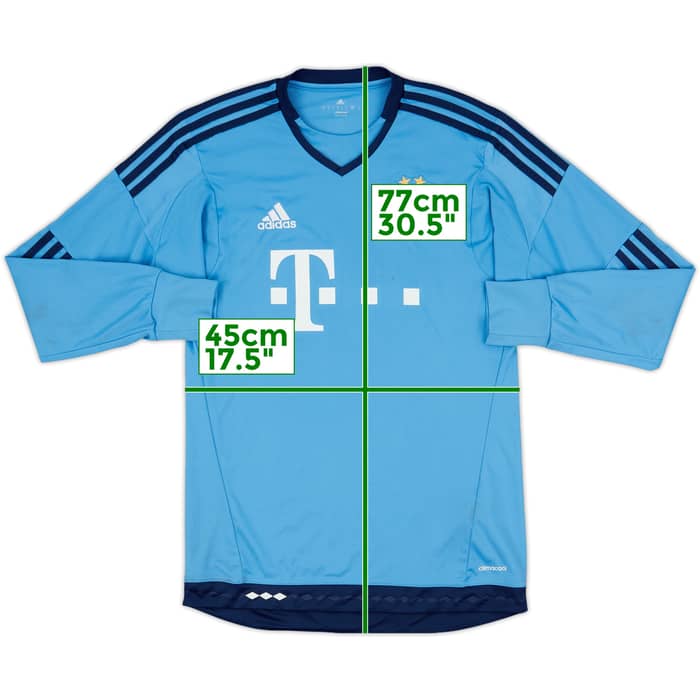 2015-16 Bayern Munich GK Shirt - 6/10 - (S)