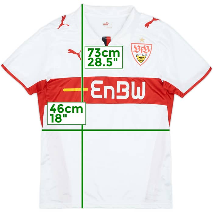 2008-09 Stuttgart Home Shirt - 10/10 - (S)