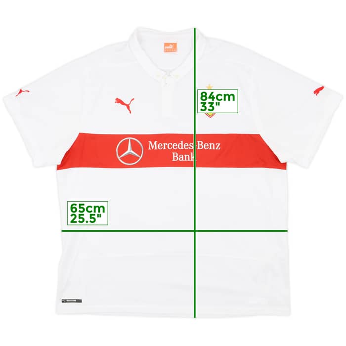 2014-15 Stuttgart Home Shirt - 8/10 - (3XL)