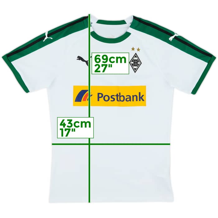 2018-19 Borussia Monchengladbach Home Shirt - 8/10 - (S)