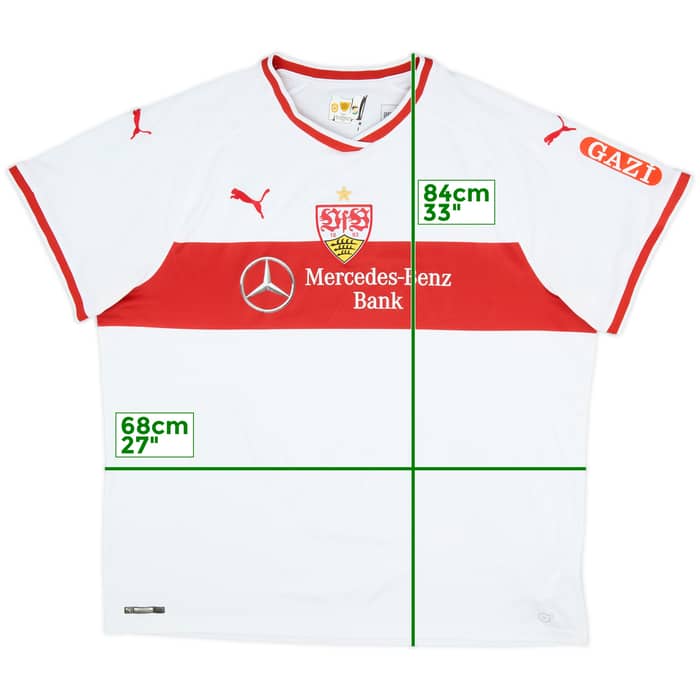 2018-19 Stuttgart Home Shirt - 8/10 - (4XL)