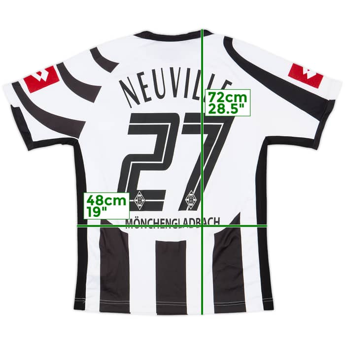 2006-07 Borussia Monchengladbach Home Shirt Neuville #27 - 6/10 - (M)