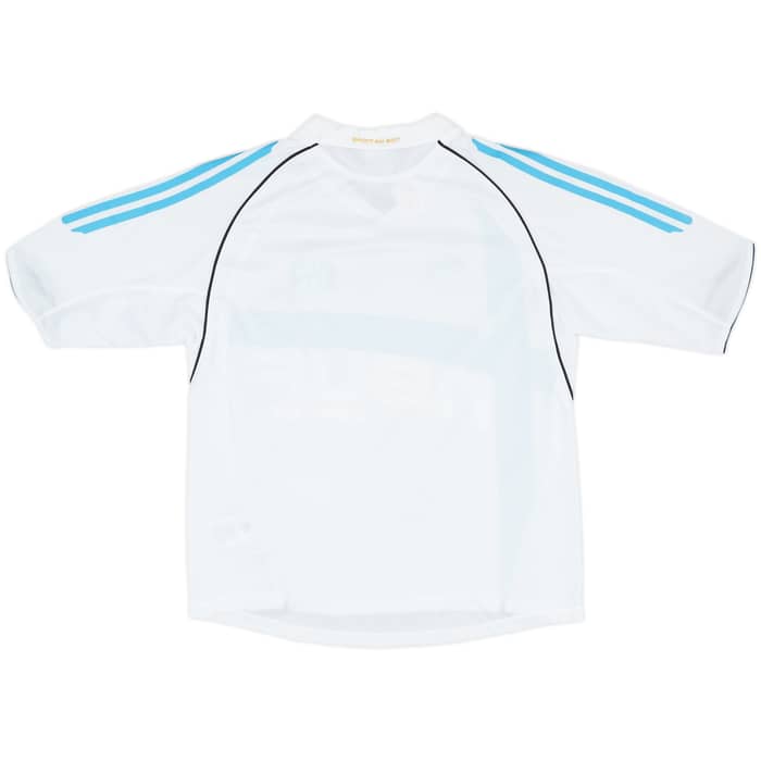 2005-06 Olympique Marseille Home Shirt - 9/10 - (XL.Boys)