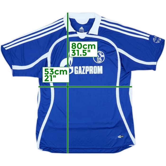 2007-08 Schalke Home Shirt - 10/10 - (XL)