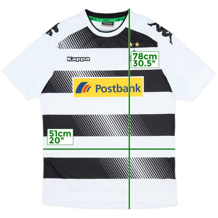 2016-17 Borussia Monchengladbach Home Shirt - 10/10 - (L)