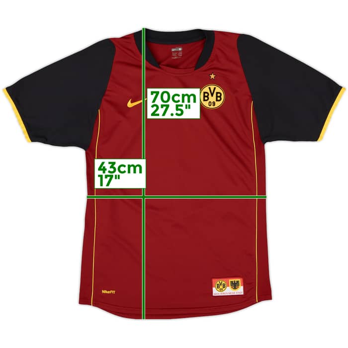 2007-08 Borussia Dortmund Away Shirt Hummels #15 - 9/10 - (S)