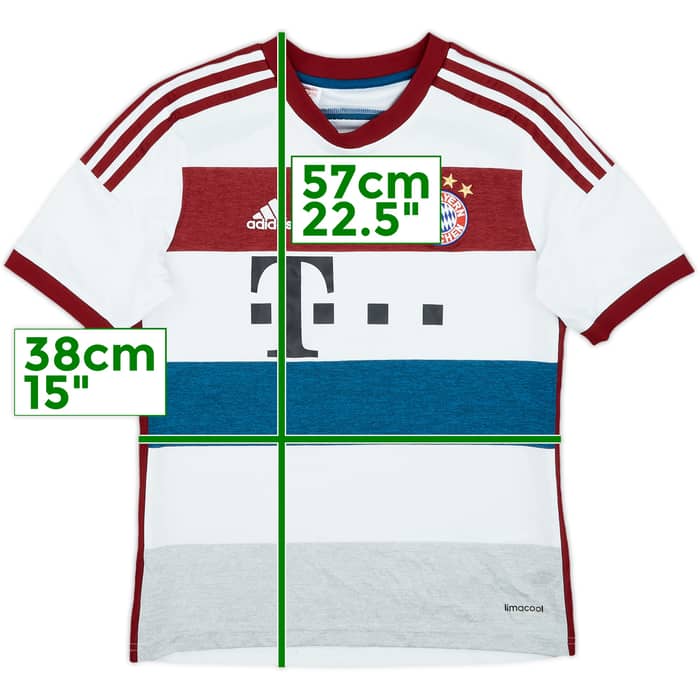 2014-15 Bayern Munich Away Shirt - 7/10 - (M.Boys)