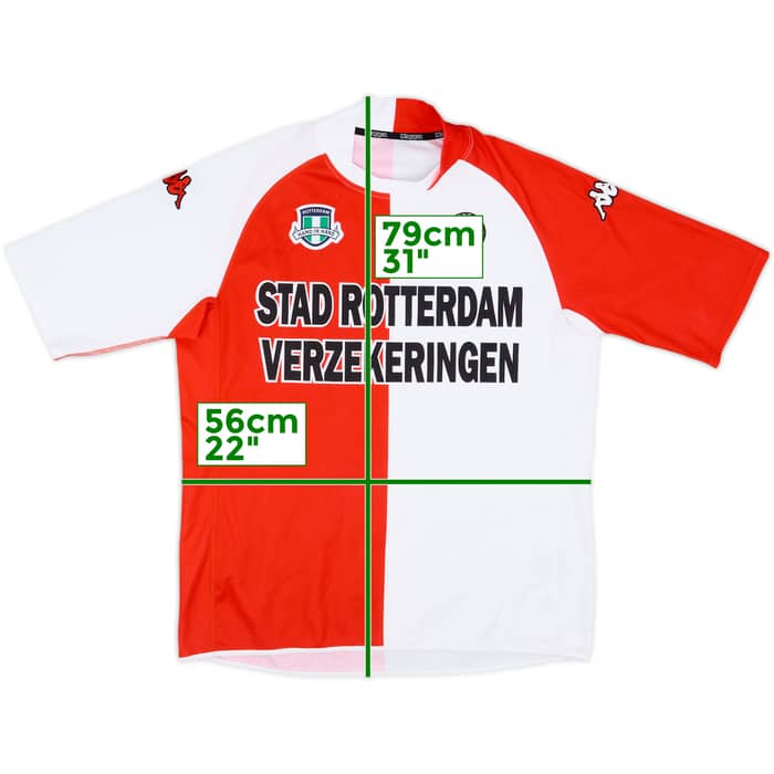 2003-04 Feyenoord Home Shirt - 7/10 - (XXL)