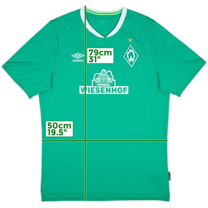 2019-20 Werder Bremen Home Shirt - 8/10 - (L)
